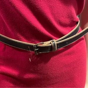 Chic Black and Tan Women's Belt